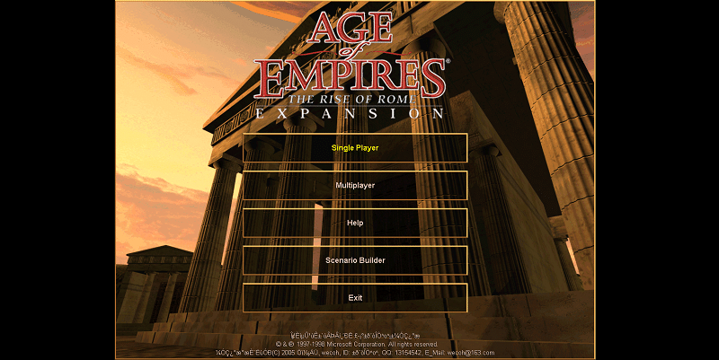 Phiên bản Age of Empires 1 (AOE 1) chuẩn thi đấu